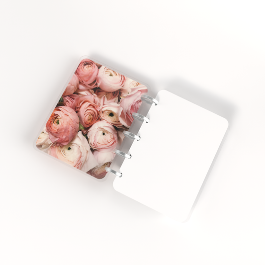 Mini Fat Disc Notebook Floral